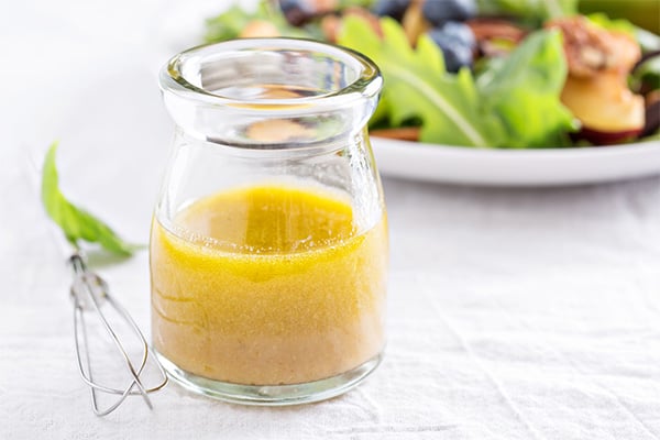 Paleo Salad Dressing With Lemon & Mustard 