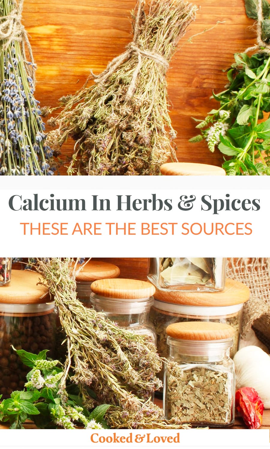 Calcium In Herbs & Spices: Best Sources