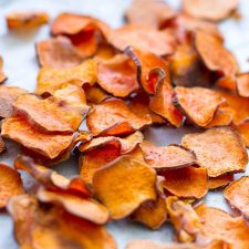 Baked Sweet Potato Chips (Paleo, Gluten-Free, Vegan, Whole30)