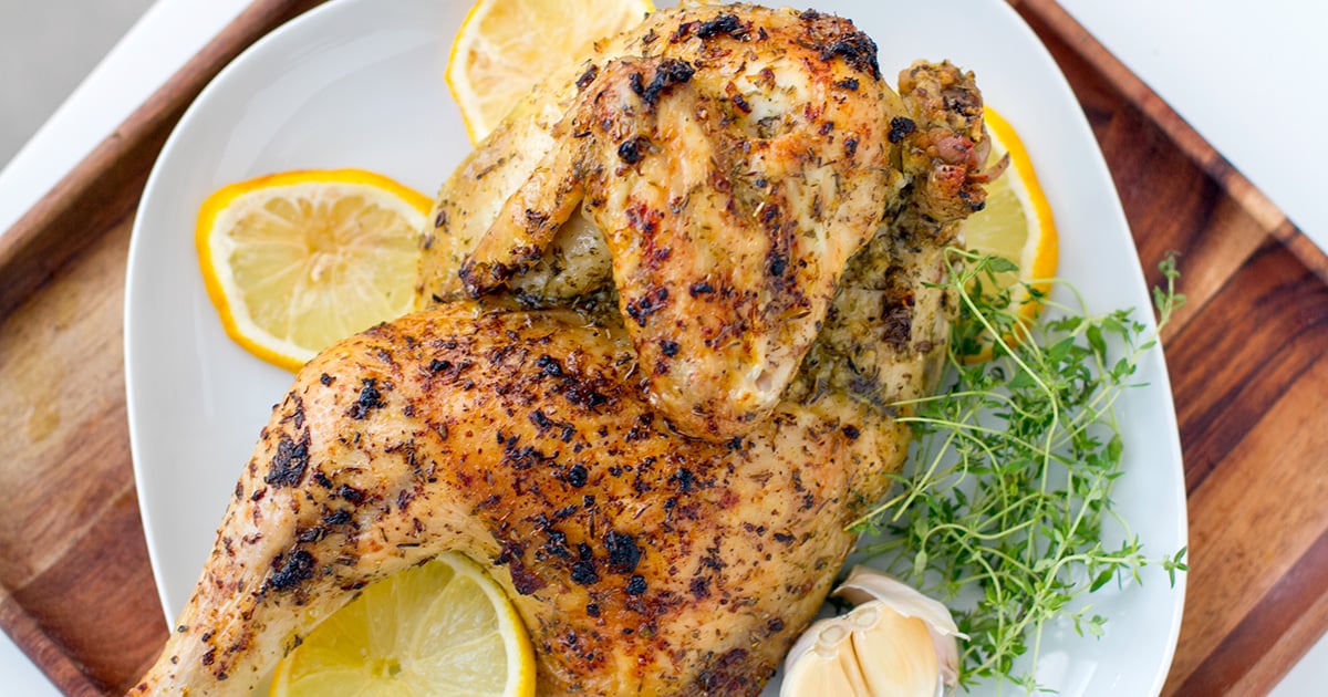 Greekstyle Roast Chicken With Garlic, Lemon & Herbs (Whole30, Paleo)