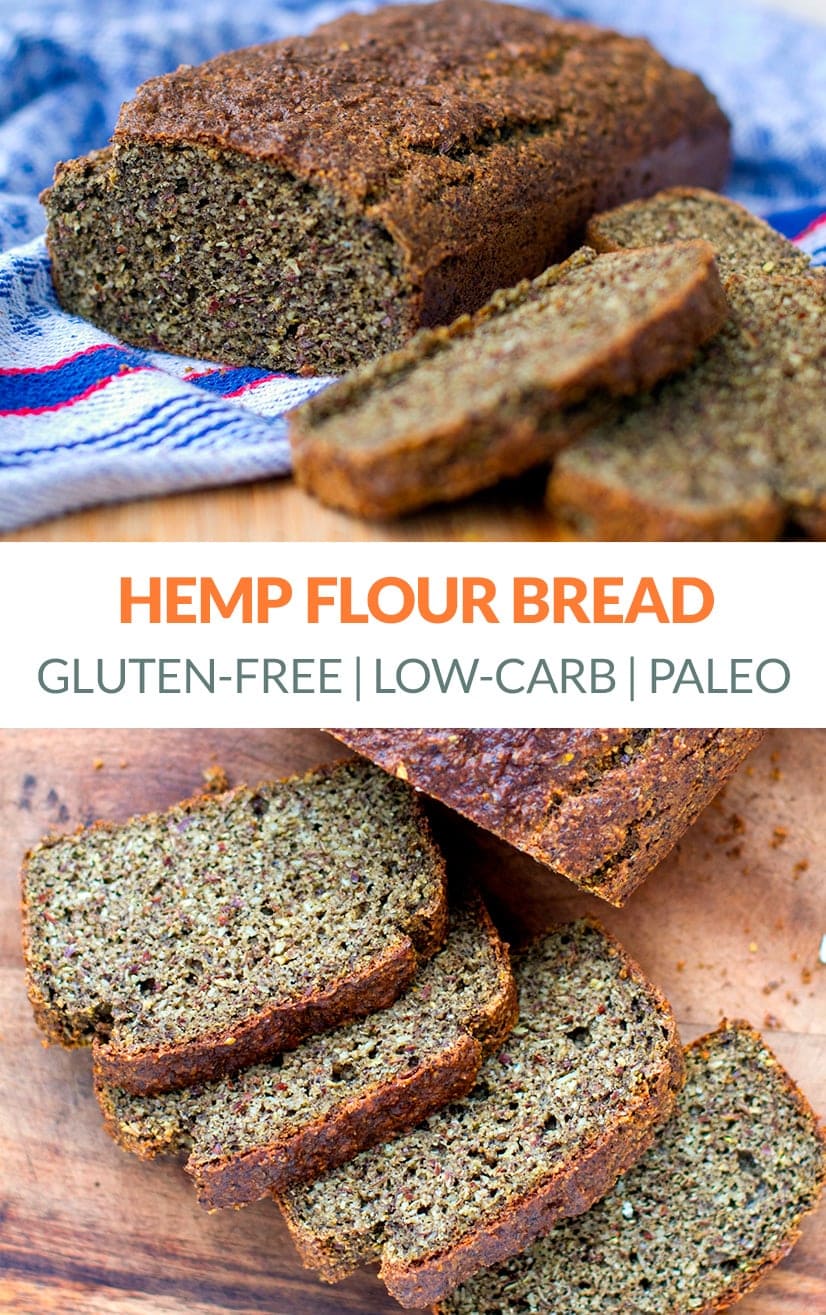 Hemp Flour Bread (Low-Carb, Paleo, Gluten-Free)