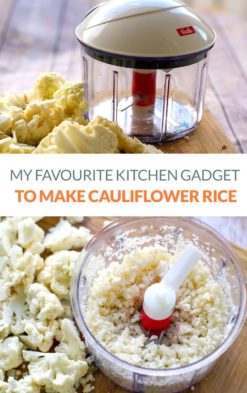 How to make cauliflower rice