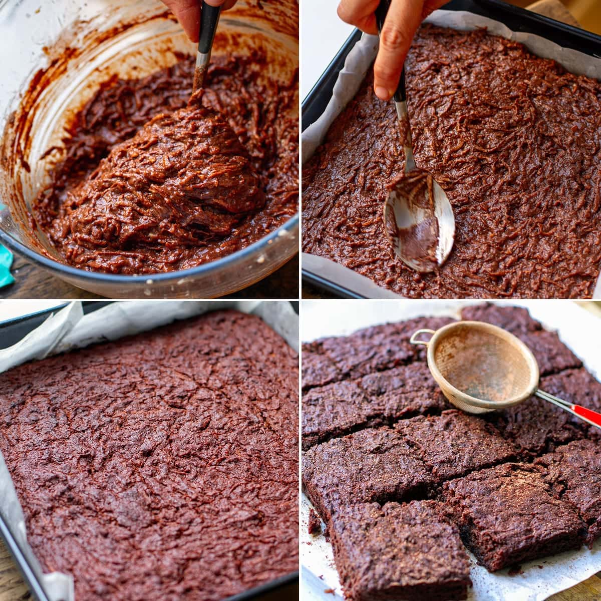 how to make sweet potato brownies