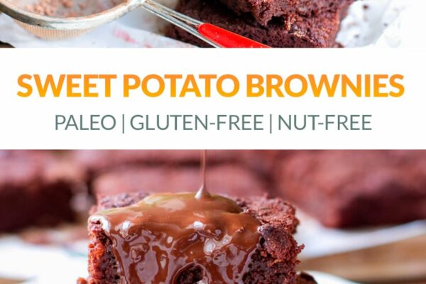 Sweet Potato Brownies (Paleo, Gluten-Free, Nut-Free)
