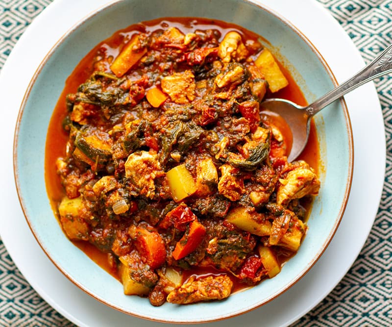 Moroccan Chicken Stew