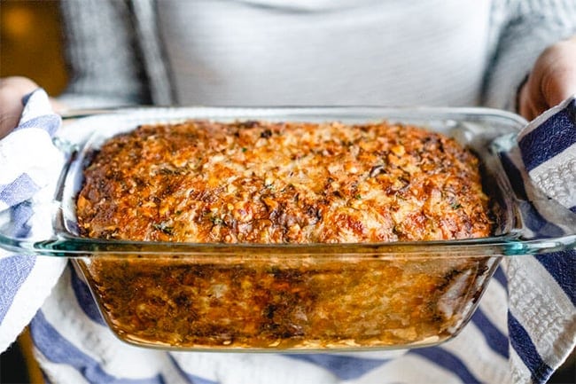 Thanksgiving Vegetarian 'meatloaf' nut roast