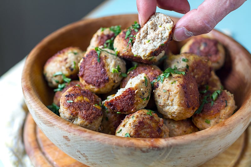 Best Paleo & Whole30 Meatballs Recipe With Ground Pork & Beef