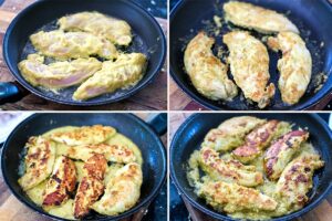 Cooking coconut yoghurt chicken