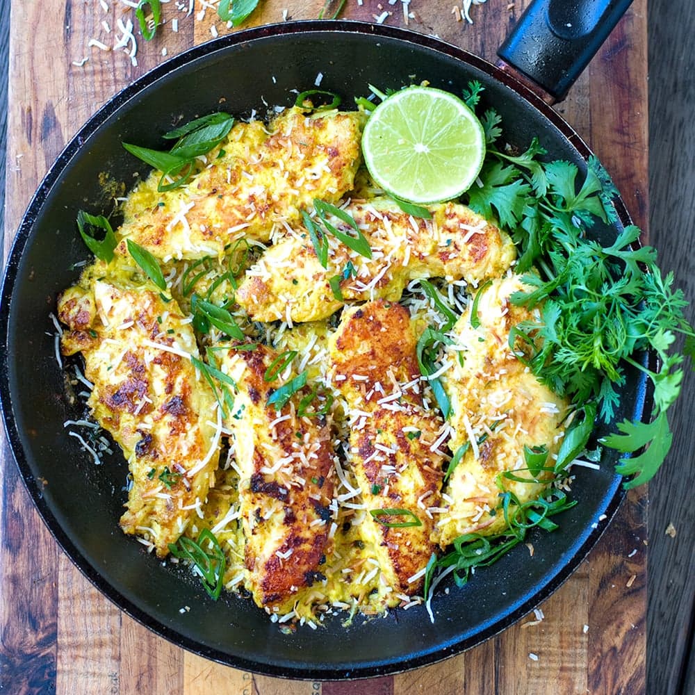 Coconut Yoghurt Chicken (Paleo, Whole30, Keto)