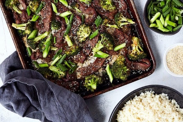 Keto beef & broccoli bake