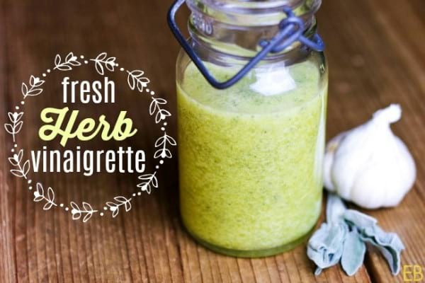 Sugar-free Fresh herb vinaigrette
