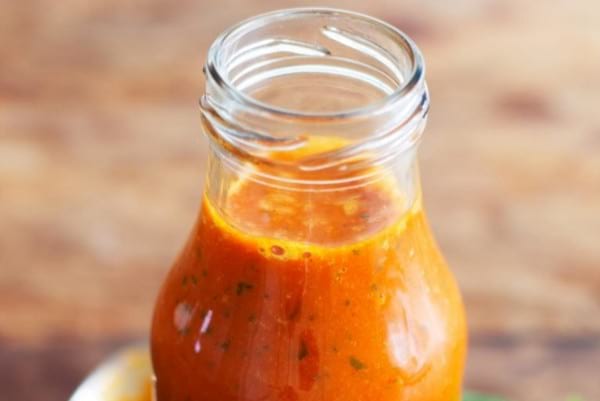 Roast pepper salad dressing sugar-free