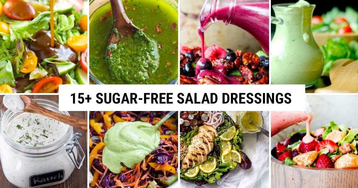 15+ SugarFree Salad Dressing Recipes