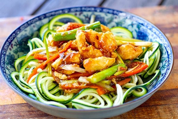 Mongolian Chicken Noodles