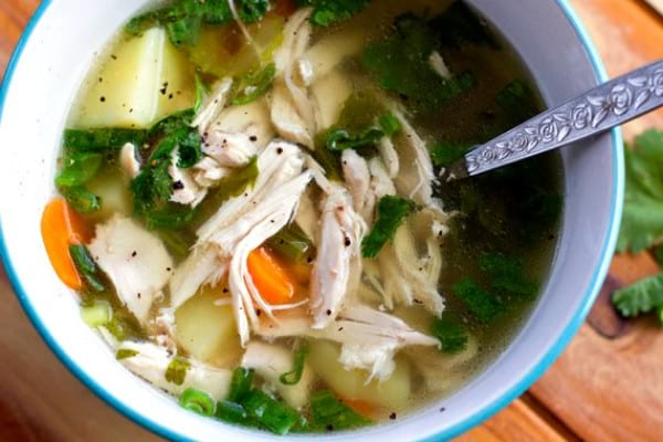 Paleo Freezer Meals: Chicken Soup
