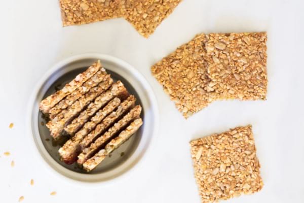 Multi-seed crackers paleo