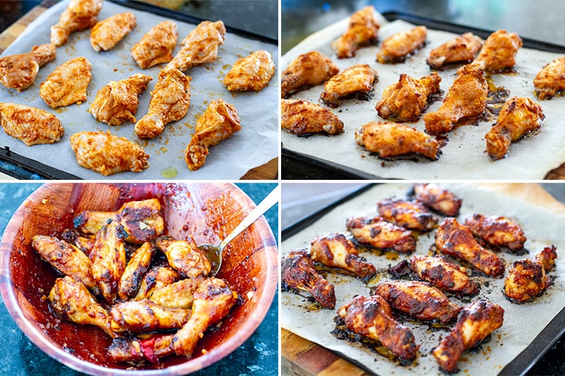 How to bake chicken wings