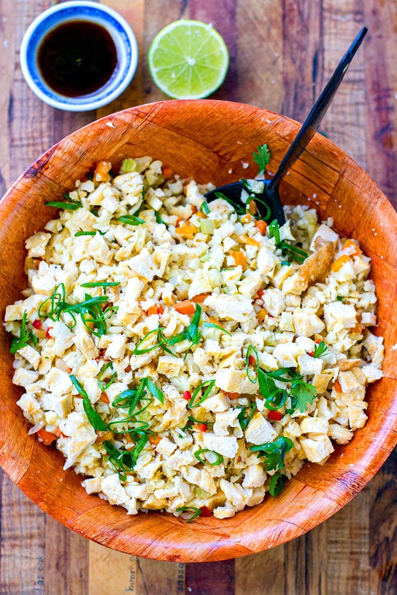 Cauliflower Egg Fried Rice Recipe