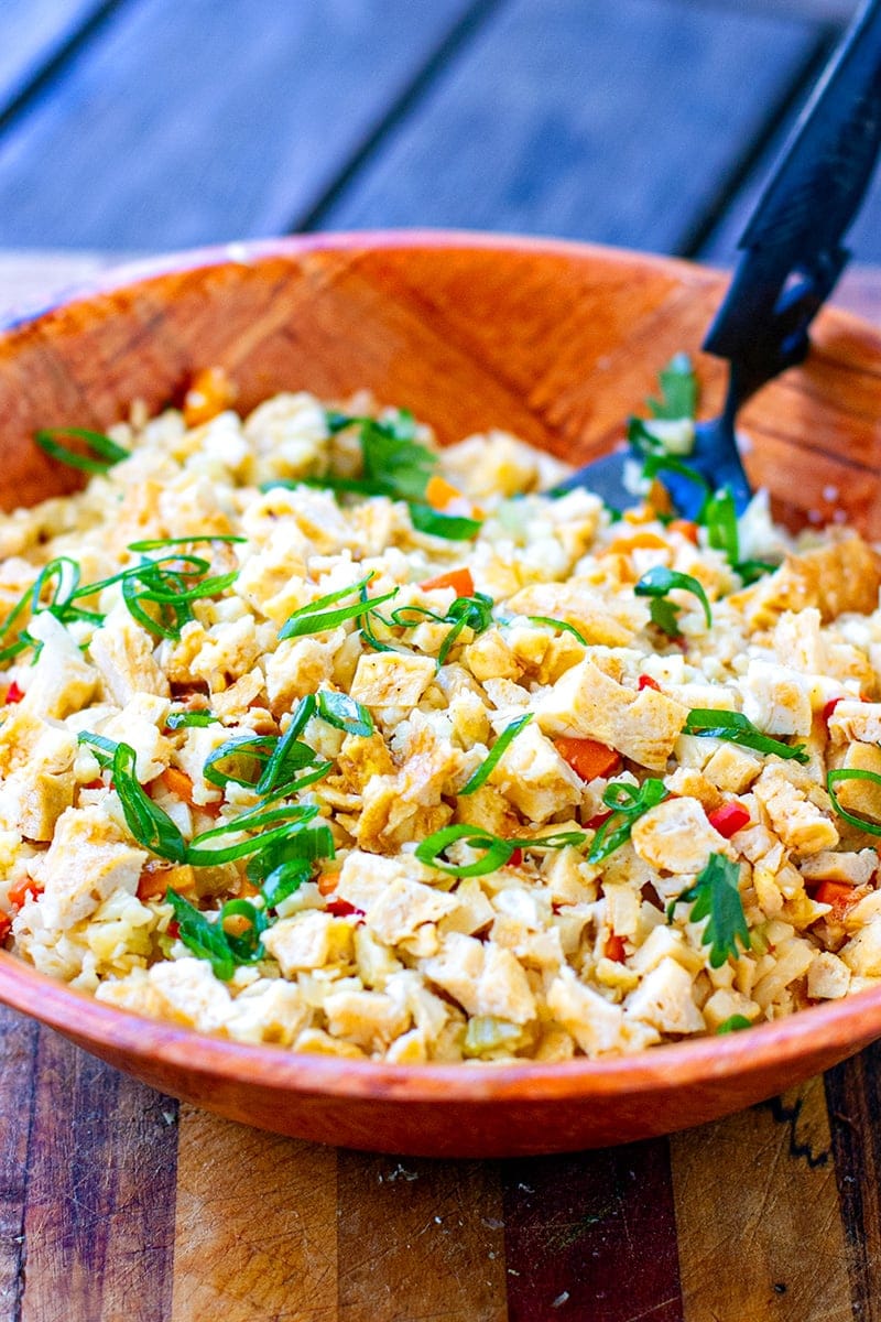 Paleo Cauliflower Egg Fried Rice