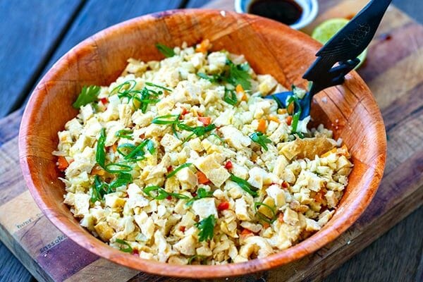 Cauliflower Egg Fried Rice