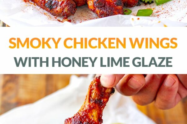 Paleo Chicken Wings With Smoky Spice Rub & Honey Lime Glaze