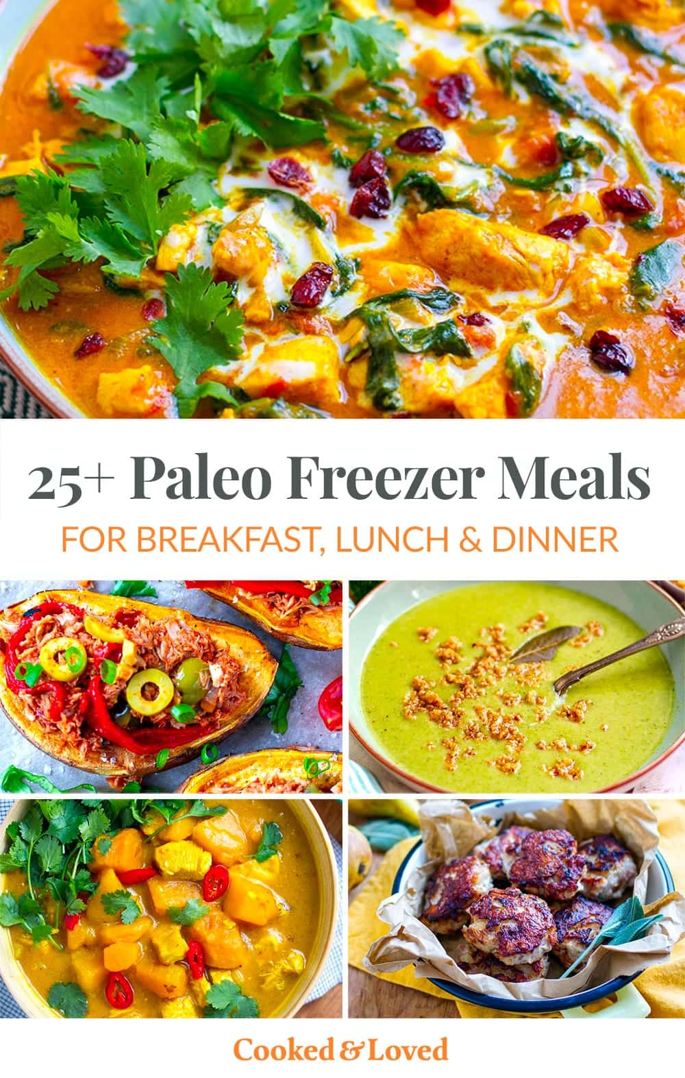 Paleo Freezer Meals 