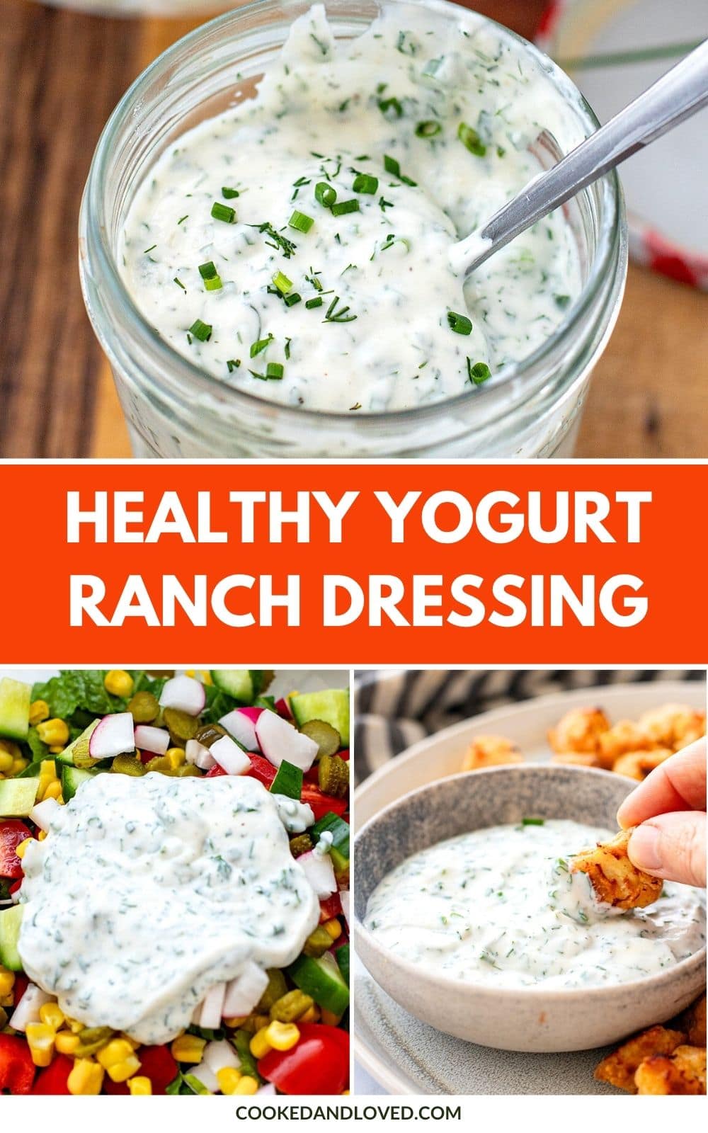 Healthy Yogurt Ranch Dressing