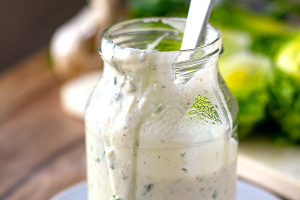 Healthy Yogurt Ranch Dressing