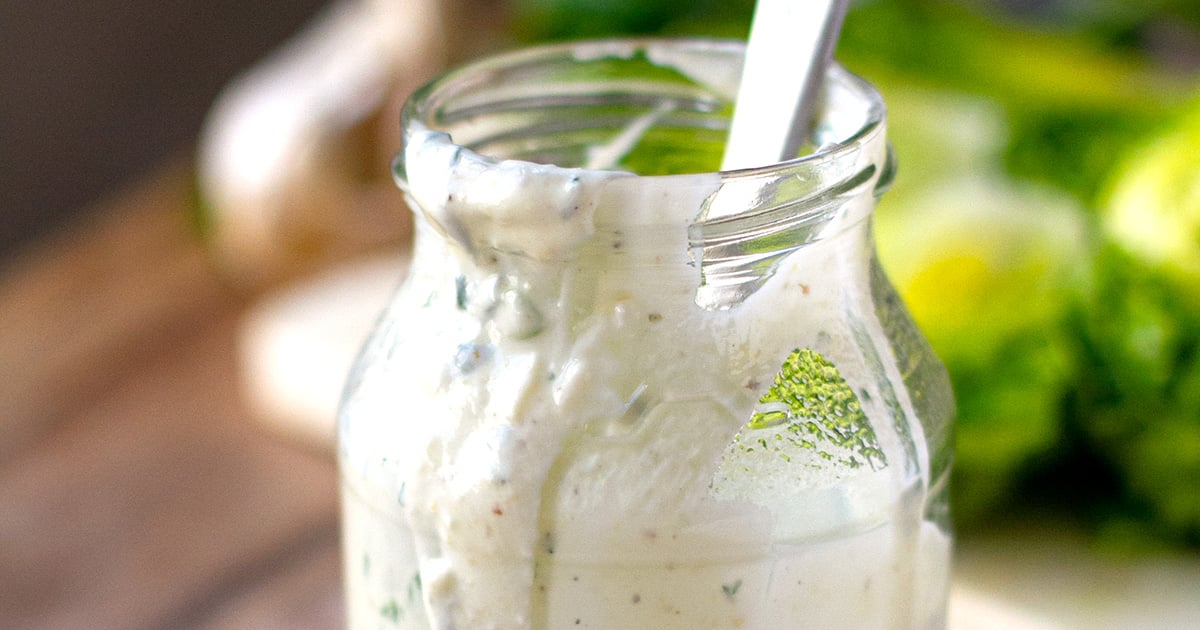 Healthy Yogurt Ranch Dressing