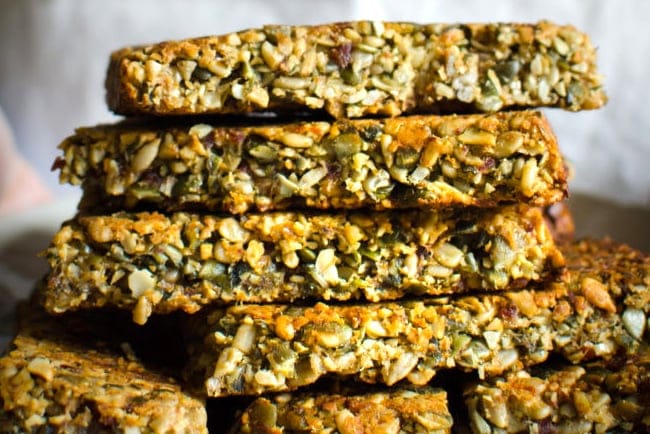 Nut-Free Energy Bars (Paleo, GF)