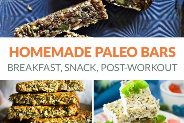 Homemade paleo bars - the best recipes for on-the-go snacks
