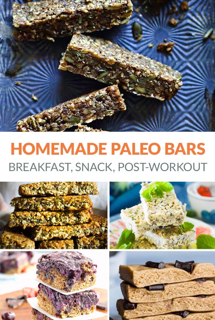 Homemade paleo bars - the best recipes for on-the-go snacks