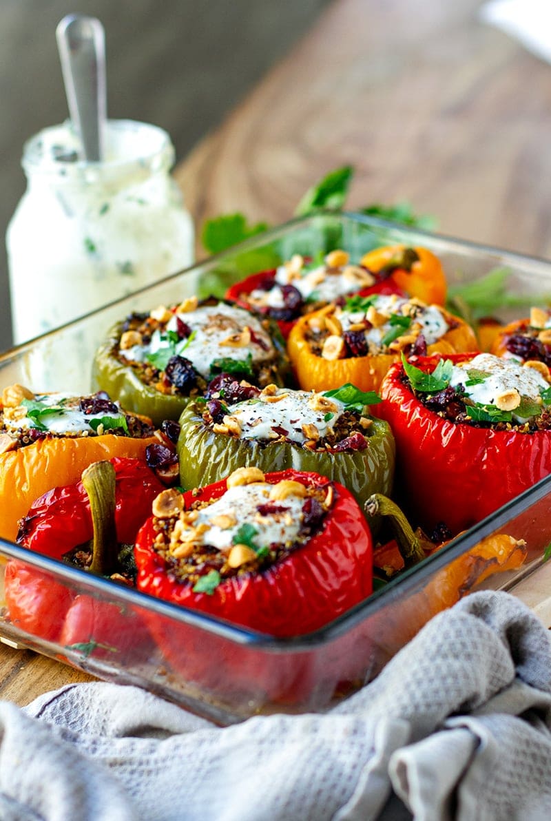 Quinoa Stuffed Bell Peppers