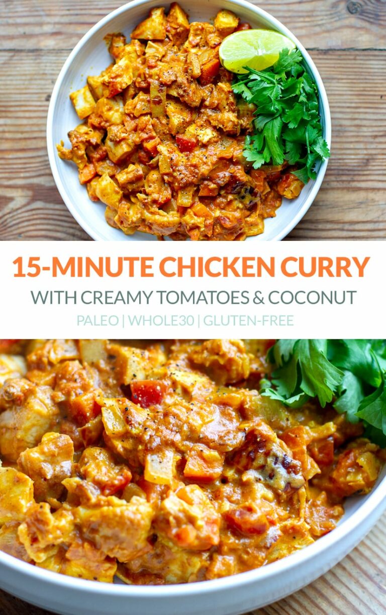 15-Minute Chicken Curry In A Hurry - GetSlimThin