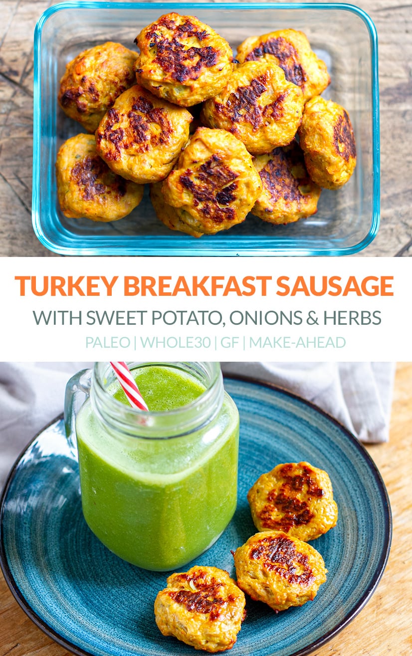 Turkey Sausage Recipe With Sweet Potato (Paleo, Gluten-Free, Whole30)