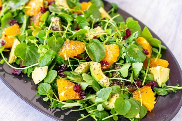 watercress salad recipe feature