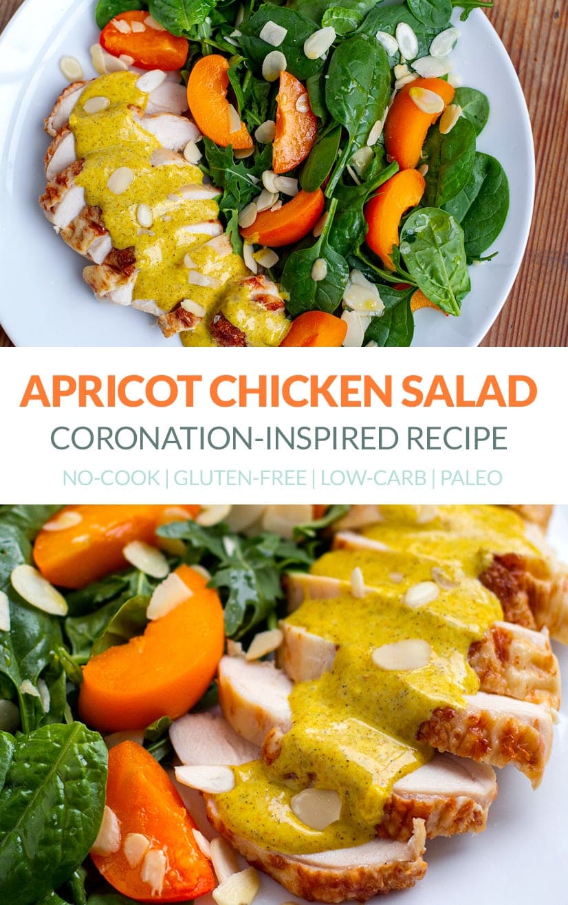 Apricot Chicken Salad With Curry Mayo Dressing