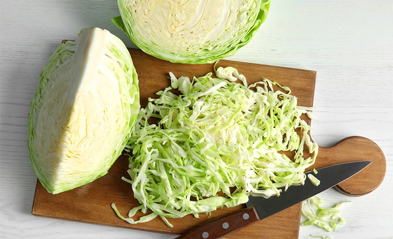 How to shred cabbage