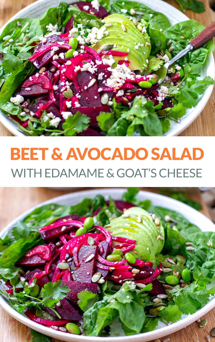 Edamame Salad With Beets & Avocado