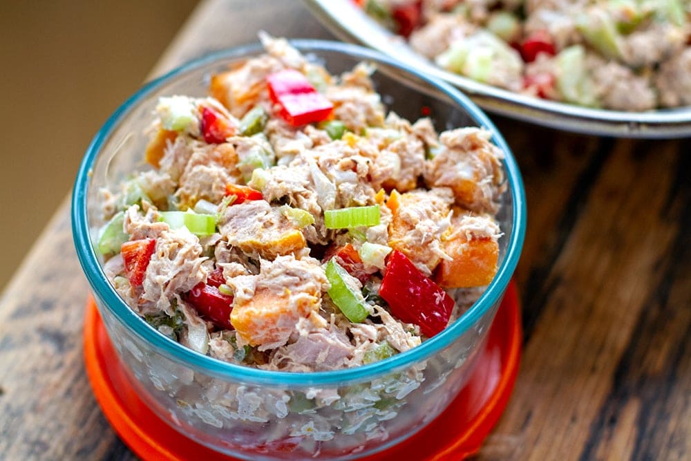 Paleo Tuna Salad With Sweet Potatoes