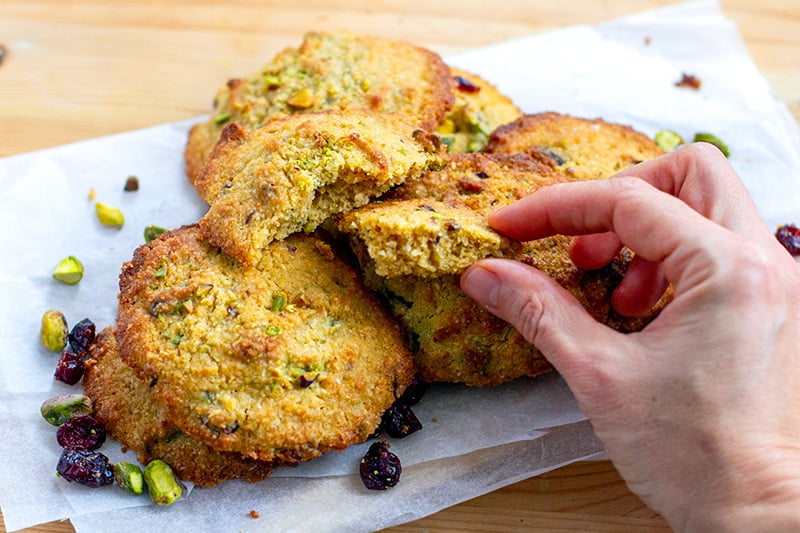 Low-Carb Cookies With Almond Meal & Coconut Flour