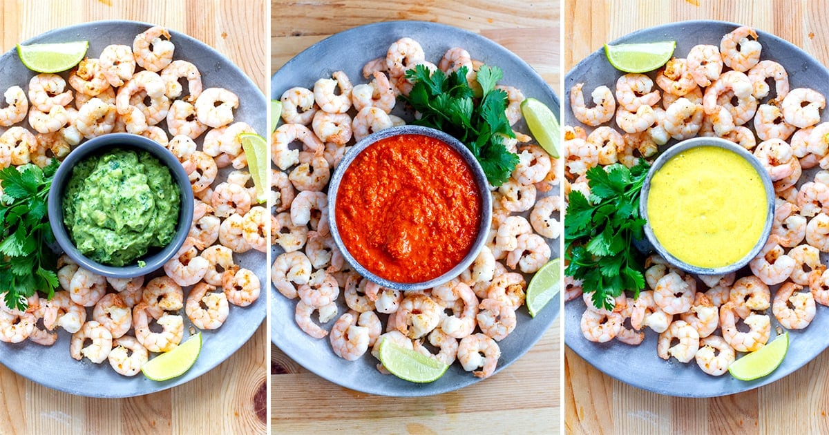 Shrimp With Three Sauces