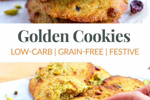 Golden Cookies (Low-Carb, Gluten-Free, Perfect For Christmas)