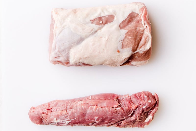 Pork loin vs tenderloin