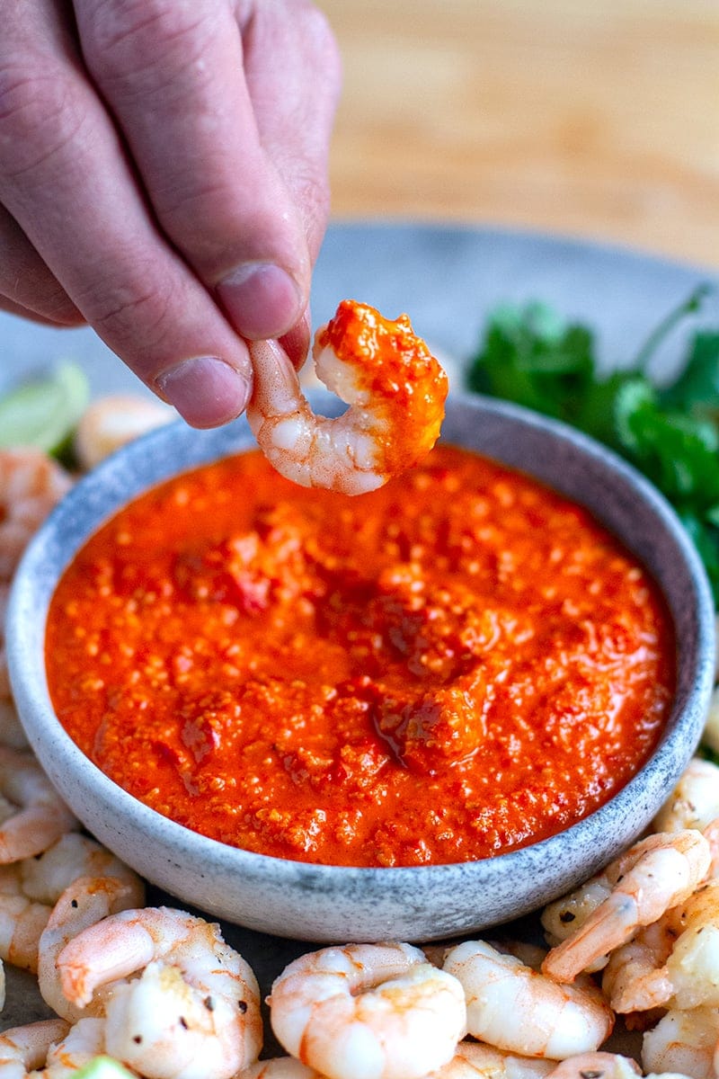 Red Pepper Sauce For Shrimp