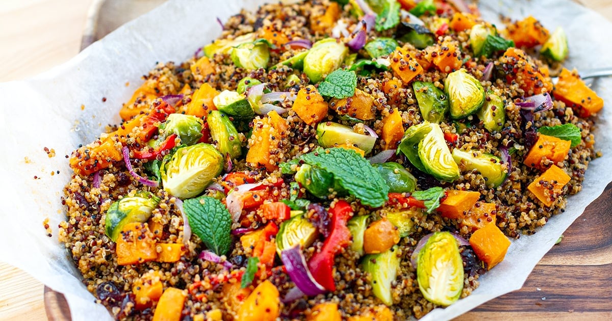 Quinoa With Roasted Vegetables