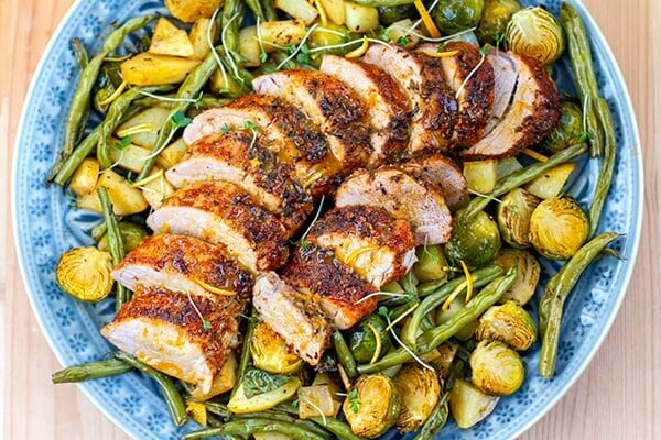 Roast Pork Tenderloin With Orange Maple Glaze