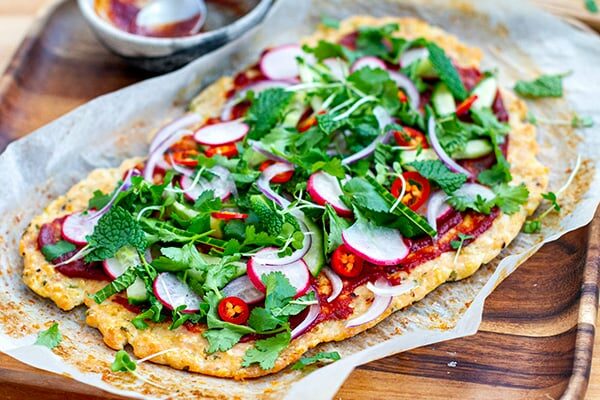 Chicken Pizza Crust Keto Low-carb