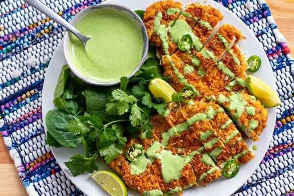 Mexican Chicken Schnitzel (Paleo, Whole30, Gluten-Free)