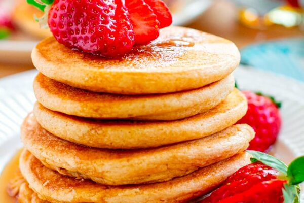 Japanese-Inspired Souffle Pancakes (Paleo, Gluten-Free)